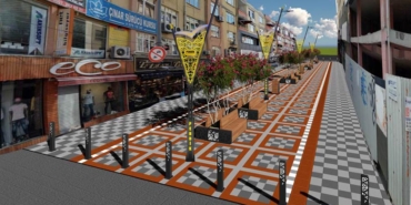 Pendik’te 19 Mayıs Caddesi’nin yaya bölümü “prestij” oluyor